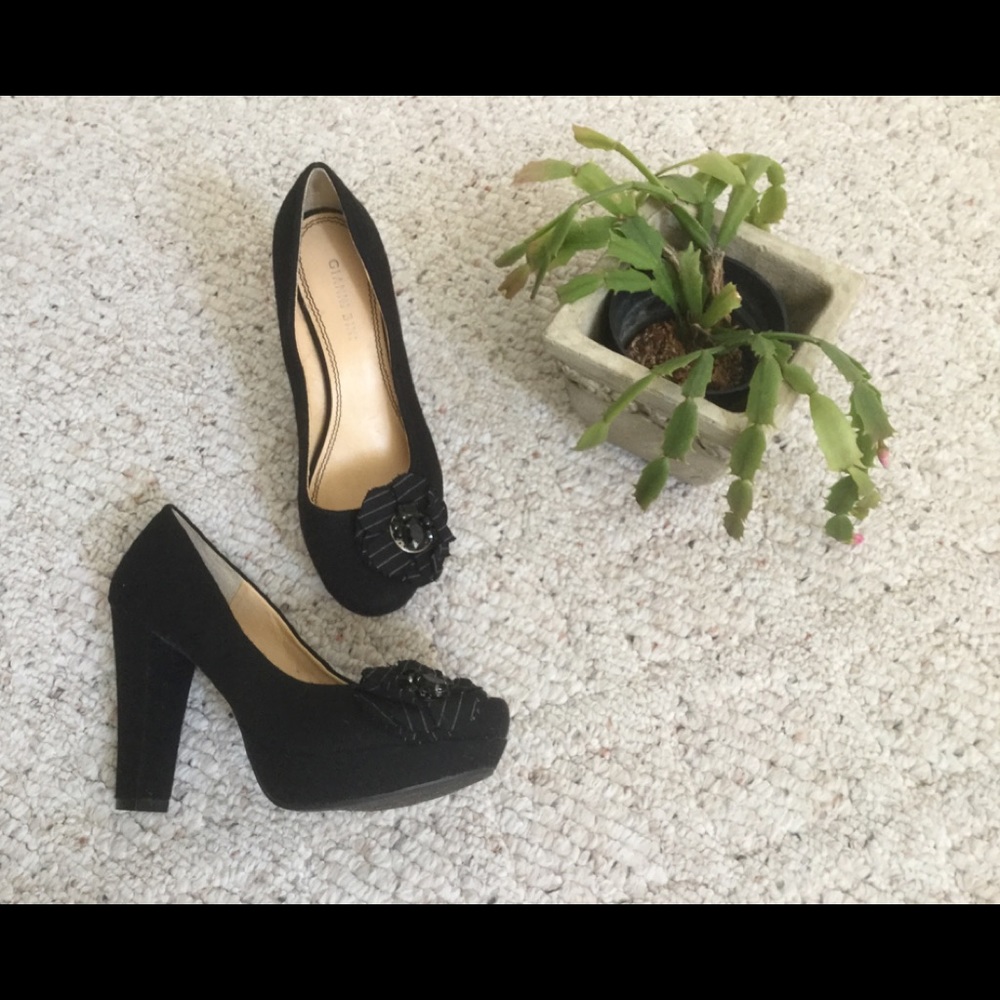 Five Inch Dress Platform Hills